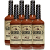 George’s Beverage Company Mild Bloody Mary Mix - 1L Bottle - Gluten Free, All Natural Mixer