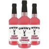 Owen’s Craft Mixers Live Nation Exclusive Cherry Lemonade | Handcrafted in USA | Premium Ingredients | Vegan & Gluten-Free Soda Mocktail & Cocktail Mixer - GoDpsMusic