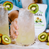 Reàl Infused Exotics Simply Squeeze Kiwi Infused Syrup 16.9oz Bottle for Mixologists, Chefs, Cooks - GoDpsMusic