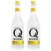 Q Mixers Tonic Water, Premium Cocktail Mixer Made with Real Ingredients 750ML Bottle - GoDpsMusic