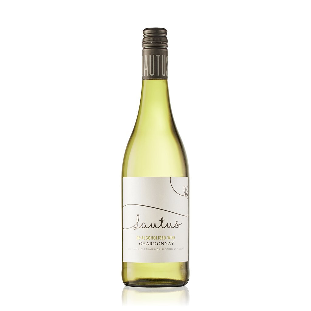 Lautus Non-Alcoholic Dealcoholized Chardonnay Wine - Premium Alcohol-Removed White Wine, Full Flavor, Dealcoholised, Perfect for Any Occasion - GoDpsMusic