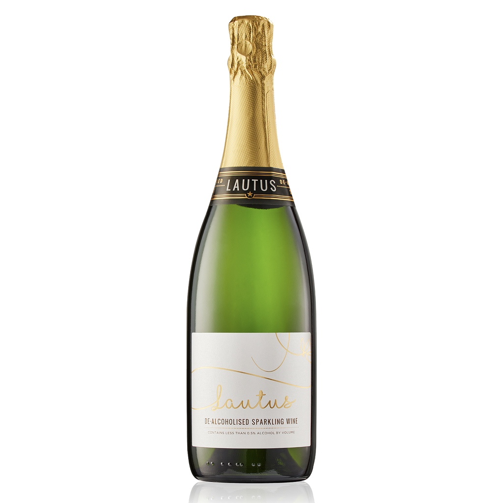 Lautus Non-Alcoholic Dealcoholized Sparkling Wine - Premium Alcohol-Removed Sparkling White Wine, Full Flavor, Dealcoholised, Perfect for Any Occasion - GoDpsMusic