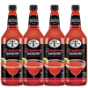 Mr & Mrs T Strawberry Mix, 1L Bottle, – Premium Cocktail Mixer for Daiquiri Mix, Ready to Use - GoDpsMusic