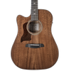 Sawtooth Mahogany Series Left-Handed Dreadnought Cutaway Acoustic Electric Guitar with Mahogany Back and Sides