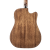 Sawtooth Mahogany Series Left-Handed Dreadnought Cutaway Acoustic Electric Guitar with Mahogany Back and Sides