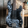 Sawtooth Johnny Martin Signature Leopard Skin Electric Bass Guitar