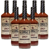 George’s Beverage Company Spicy Bloody Mary Mix - 1L Bottle - Gluten Free, All Natural Mixer - GoDpsMusic