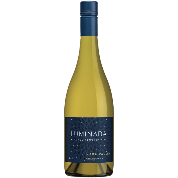 Luminara Alcohol-Removed Chardonnay – Premium Non-Alcoholic White Wine from Napa Valley – 750ml Bottle