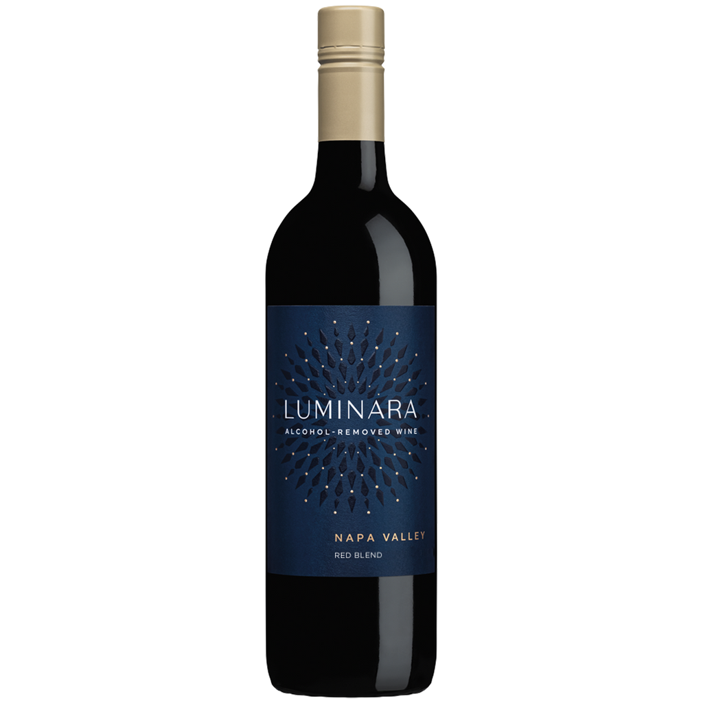 Luminara Alcohol-Removed Red Blend – Premium Non-Alcoholic Red Wine from Napa Valley – 750ml Bottle