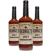 George’s Beverage Company Spicy Bloody Mary Mix - 1L Bottle - Gluten Free, All Natural Mixer - GoDpsMusic