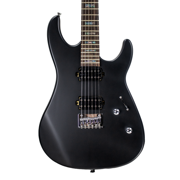 Sawtooth ST-M24 Alder Wood Electric Guitar, Satin Black