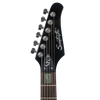 Sawtooth ST-M24 Alder Wood Electric Guitar, Satin Black