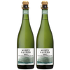 Misty Cliffs Non-Alcoholic Sparkling Brut - Premium Dealcoholized Sparkling Wine from Stellenbosch, South Africa | 2 PACK - GoDpsMusic