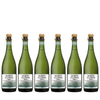 Misty Cliffs Non-Alcoholic Sparkling Brut - Premium Dealcoholized Sparkling Wine from Stellenbosch, South Africa | 6 PACK - GoDpsMusic
