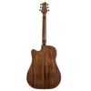 Sawtooth Mahogany Series Dreadnought Cutaway Acoustic Electric Guitar with Mahogany Back and Sides