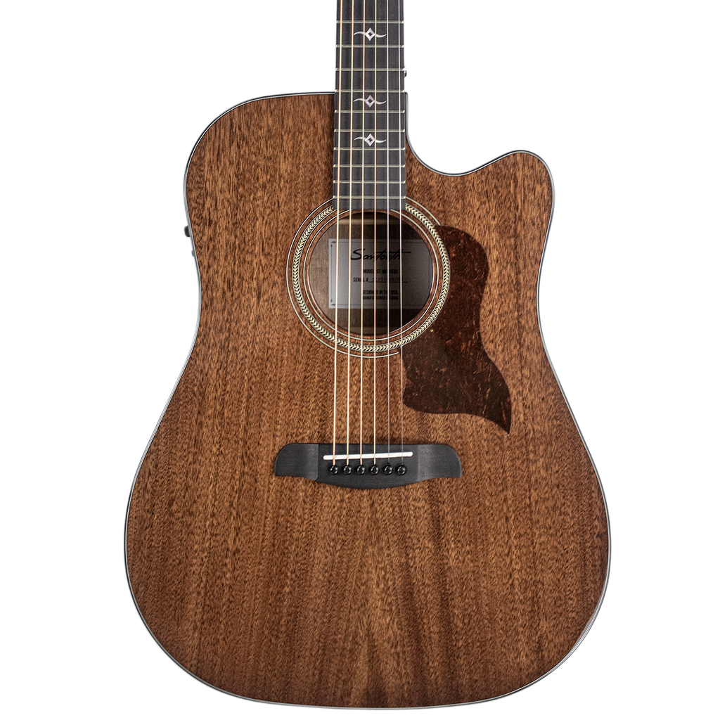 Sawtooth Mahogany Series Dreadnought Cutaway Acoustic Electric Guitar with Mahogany Back and Sides