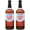 Cutwater Mild Bloody Mary Mix - 1L Bottles- 25 Calories Fat-Free - Full-Bodied Flavorful Mixer - GoDpsMusic