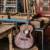 Sawtooth Mahogany Series Mini Jumbo Acoustic Electric Guitar with Mahogany Back and Sides - GoDpsMusic