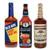 Savory Bloody Mary Mix Sampler Pack – Includes George's and Mr & Mrs T – Bold & Flavorful Cocktail Mixes for Brunch and Gatherings