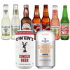 Ginger Beer Sampler Mix Pack – Includes Owen's, Fever Tree, Cock n Bull, Fentiman's, and Cutwater – Premium Variety for Cocktails & Refreshing Drinks