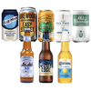 Ultimate Light Non-Alcoholic Beer Sampler Pack – Includes Blue Moon, Brewdog, Sierra Nevada, Coors, Old Milwaukee, Suntory, Asahi, and Corona – Premium Alcohol-Free Light Beers