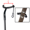 ChromaCast 25.5" to 30" Adjustable Upright Guitar Stand, Extended Height - Fits Acoustic, Electric & Bass Guitars - GoDpsMusic