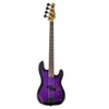 Sawtooth EP Series Electric Bass Guitar, Trans Purple