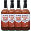 Cutwater Mild Bloody Mary Mix - 1L Bottles- 25 Calories Fat-Free - Full-Bodied Flavorful Mixer - GoDpsMusic