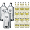 Clean Co Non-Alcoholic Tequila Alternative 700ml Bottle - | with Premium Quality Sicilian Lemonade 200ml - GoDpsMusic