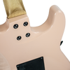 Sawtooth ES Alder Series Left-Handed Electric Guitar, Barely Pink w Black Pickguard