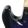 Sawtooth EP Series Alder Electric Bass Guitar, Trans Purple