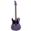 Sawtooth ET Alder Series Left-Handed Electric Guitar, Purple Sparkle with Matte Black Pickguard