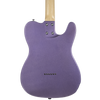 Sawtooth ET Alder Series Left-Handed Electric Guitar, Purple Sparkle with Matte Black Pickguard