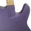 Sawtooth ET Alder Series Left-Handed Electric Guitar, Purple Sparkle with Matte Black Pickguard