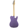Sawtooth ET Alder Series Left-Handed Electric Guitar, Purple Sparkle with Matte Black Pickguard