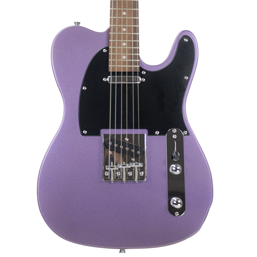 Sawtooth ET Alder Series Electric Guitar, Purple Sparkle with Matte Black Pickguard