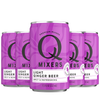 Q Mixers Light Ginger Beer Premium Cocktail Mixer Made with Real Ingredients 7.5oz Cans - GoDpsMusic