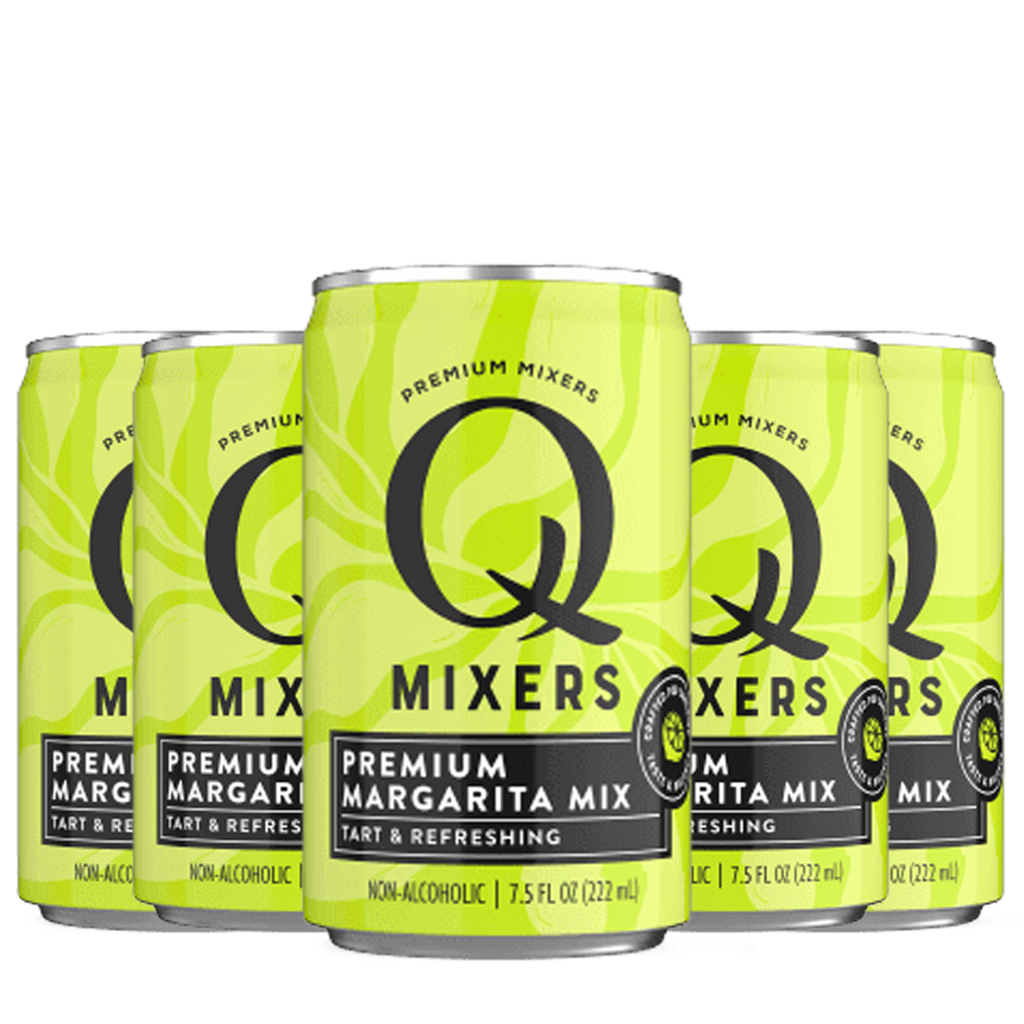 Q Mixers Margarita Mix Premium Cocktail Mixer Made with Real Ingredients 7.5oz Cans - GoDpsMusic