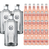 Clean Co Non-Alcoholic Tequila Alternative 700ml Bottle - | with Premium Quality Pink Grapefruit 200ml - GoDpsMusic