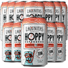 Lagunitas Hoppy Refresher Blood Orange Non-Alcoholic Hop Water Drink | Refreshing Alcoholic Brew Substitute | 12oz Cans, 0.0% ABV - GoDpsMusic