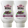 Reàl Infused Exotics Simply Squeeze Black Cherry Infused Syrup 16.9oz Bottle for Mixologists, Chefs, Cooks - GoDpsMusic