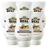 Reàl Infused Exotics Simply Squeeze Cream Of Hazelnut Infused Syrup 16.9oz Bottle for Mixologists, Chefs, Cooks - GoDpsMusic