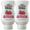 Reàl Infused Exotics Simply Squeeze Strawberry Infused Syrup 16.9oz Bottle for Mixologists, Chefs, Cooks - GoDpsMusic