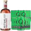 Ritual Zero Non-Alcoholic Whiskey Alternative with Q Mixers Ginger Ale for your favorite Alcohol-Free Mixed Drink - GoDpsMusic