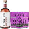 Ritual Zero Non-Alcoholic Whiskey Alternative with Q Mixers Ginger Beer for your favorite Alcohol-Free Mixed Drink - GoDpsMusic