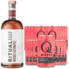 Ritual Zero Non-Alcoholic Whiskey Alternative with Q Mixers Sparkling Grapefruit for your favorite Alcohol-Free Mixed Drink - GoDpsMusic