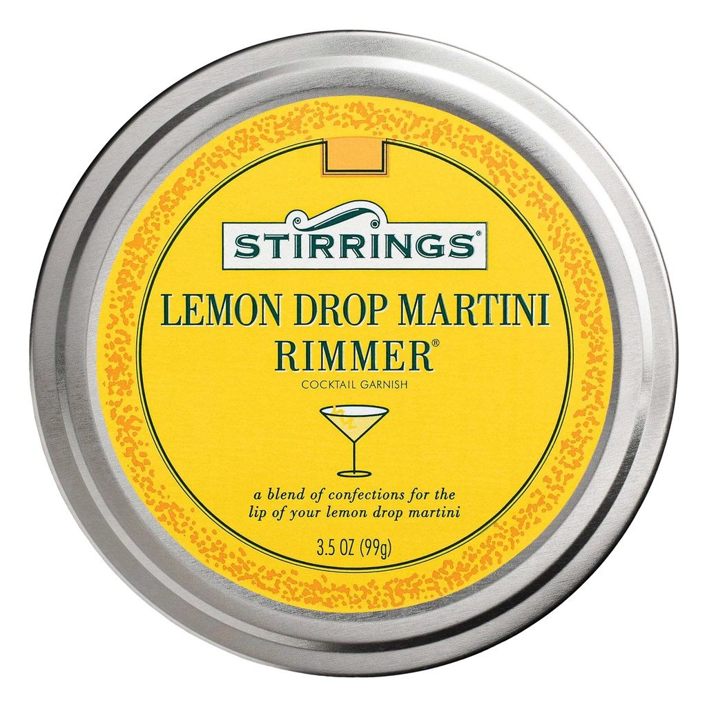 Stirrings Lemon Drop Cocktail Rimmer - Easy to Rim a Glass - Specialty Sugar and Salt Drink Rimmers - GoDpsMusic