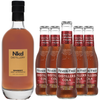 Nkd Distillery Whiskey with Fever Tree Distillers Cola Pack Alternative Premium Non-Alcoholic Spirit - Zero Alcohol - Perfect Bourbon & Coke or Manhattan Alcohol Free Substitute - GoDpsMusic