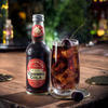 Clean Co Non-Alcoholic Rum Alternative 700ml Bottle - | with Premium Quality Fentimans Botanically Brewed Cherry Cola Sparkling Soda