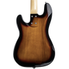 Sawtooth EP Series Alder Electric Bass Guitar, Vintage Burst w/ Tortoise Pickguard